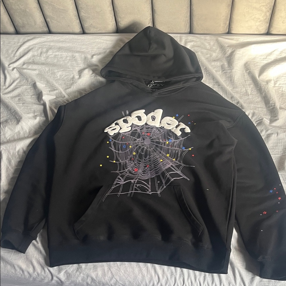 Black Spider Graphic Hoodie
